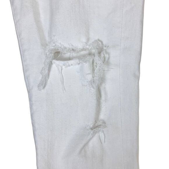 Agolde Sophie High Rise Crop Skinny Jeans In Shoreline Destruct Size 25 - Picture 7 of 10